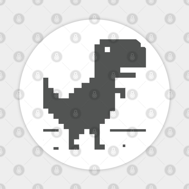 Unable to connect to the internet - Dinosaur Magnet by 3coo